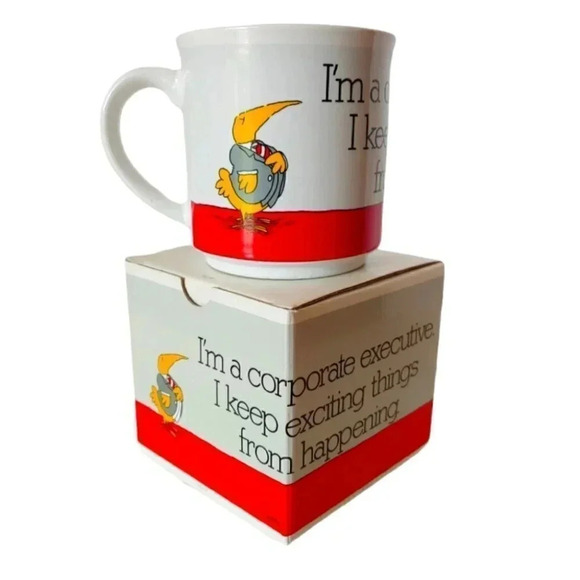 "I'm a corporate executive ...." Mug, New in box - Picture 1 of 8